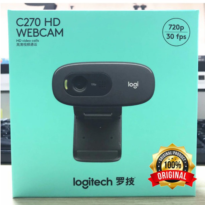 Jual Webcam Logitech C Webcam Hd P Untuk Windows Mac Os Chrome