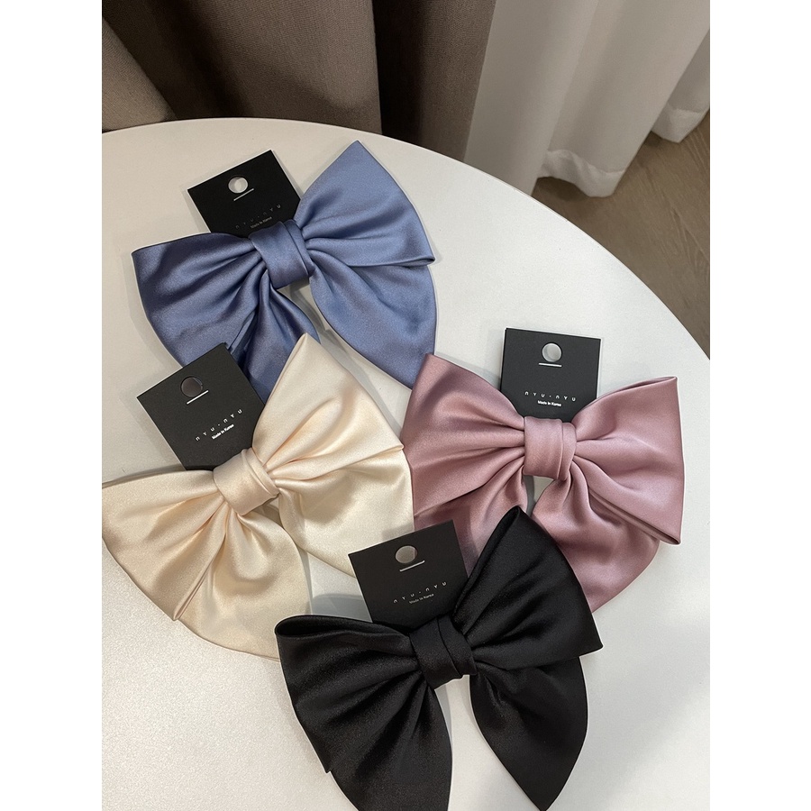 Jual Super Big Bow Hairclip Ribbon Hair Clip Klip Jepit Rambut Pita