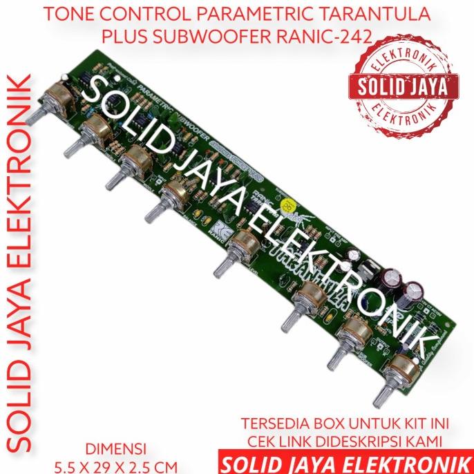 Jual Kit Tone Control Parametric Subwoofer Tarantula Parametrik Ranic