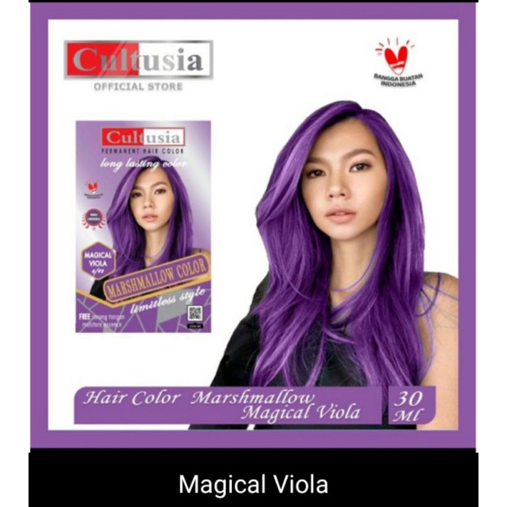 Jual Cultusia Hair Colour Marshmallow Series Ml Semir Rambut