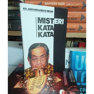 Jual Buku Misteri Kata Kata K H Abdurrahman Wahid Gus Dur Shopee