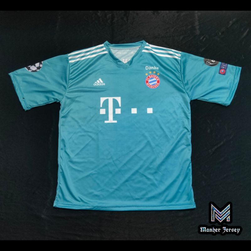 Jual Jersey Kiper GK Bayern Munchen 2020 2021 Full Printing Custom