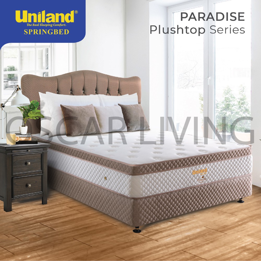 Jual Uniland Springbed Paradise Plushtop Lavasa PS4 Kasur Spring Bed