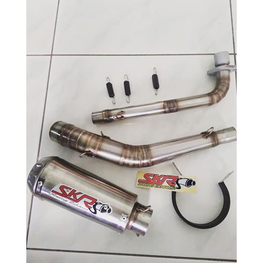 Jual Knalpot Skr Racing Stainless Roadrace Jupiter Shopee Indonesia