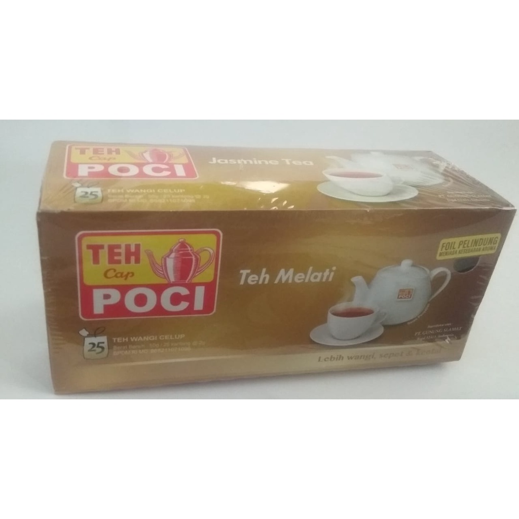 Jual Teh Cap Poci Melati Celup S Shopee Indonesia