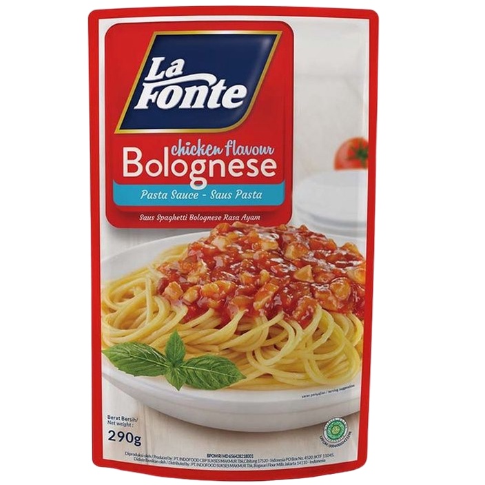 Jual LaFonte Saus Pasta Chicken Bolognese 290gr La Fonte Spaghetti