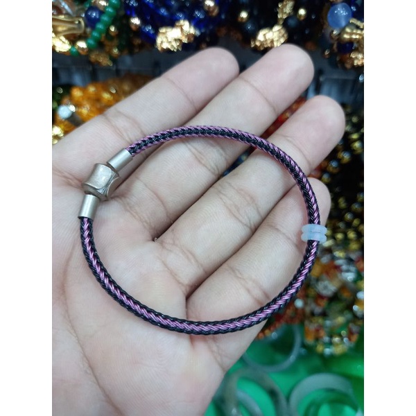 Jual Gelang Tali Kawat Anti Air Waterproof Untuk Liontin Inisial Atau