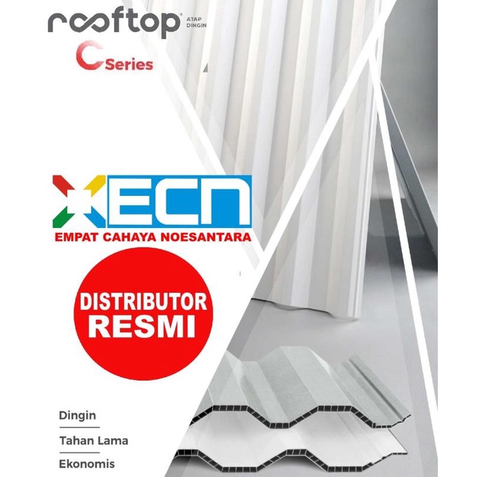 Jual ATAP DINGIN UPVC ROOFTOP TIPE C SERIES Shopee Indonesia