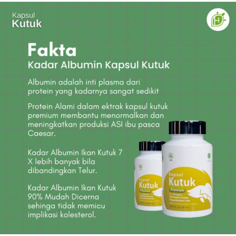 Jual Kapsul Kutuk Premium Obat Pengering Luka Original Shopee Indonesia