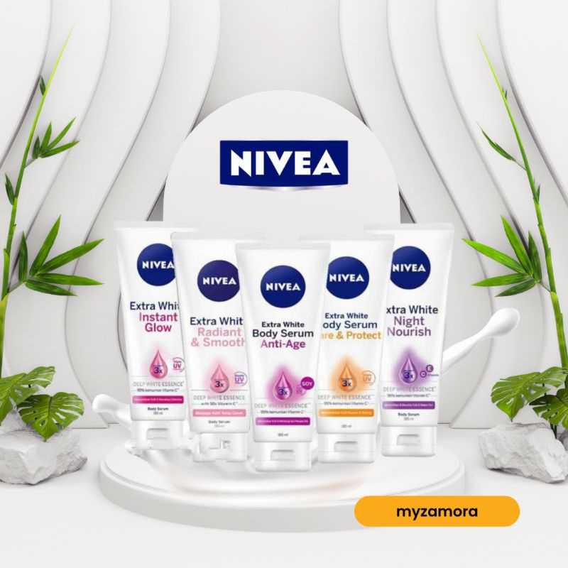 Jual Nivea Extra White Body Serum Care Protect Instan Glow Radiant