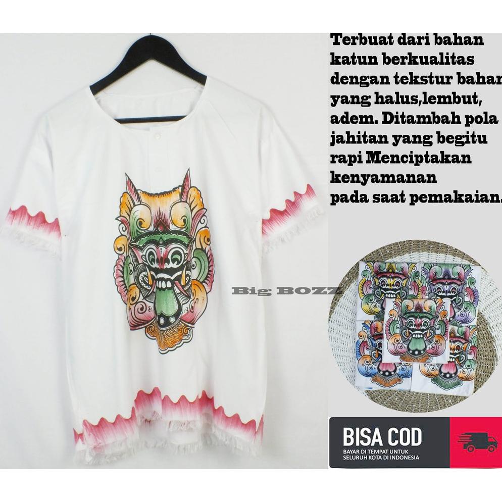 Jual Original Baju Barong Bali Baju Barong Bali Baju Bali Kaos