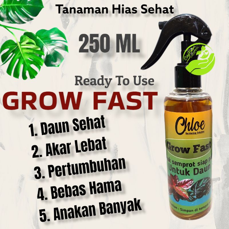 Jual Pupuk Grow Fast Daun Hormon Daun Pupuk Daun Ml Shopee Indonesia