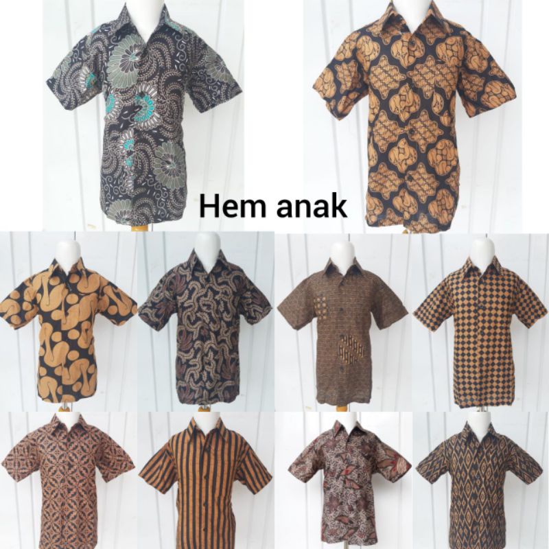 Jual Blezer Outer Baju Luaran Wanita Batik Hitam Coklat Busana Kerja