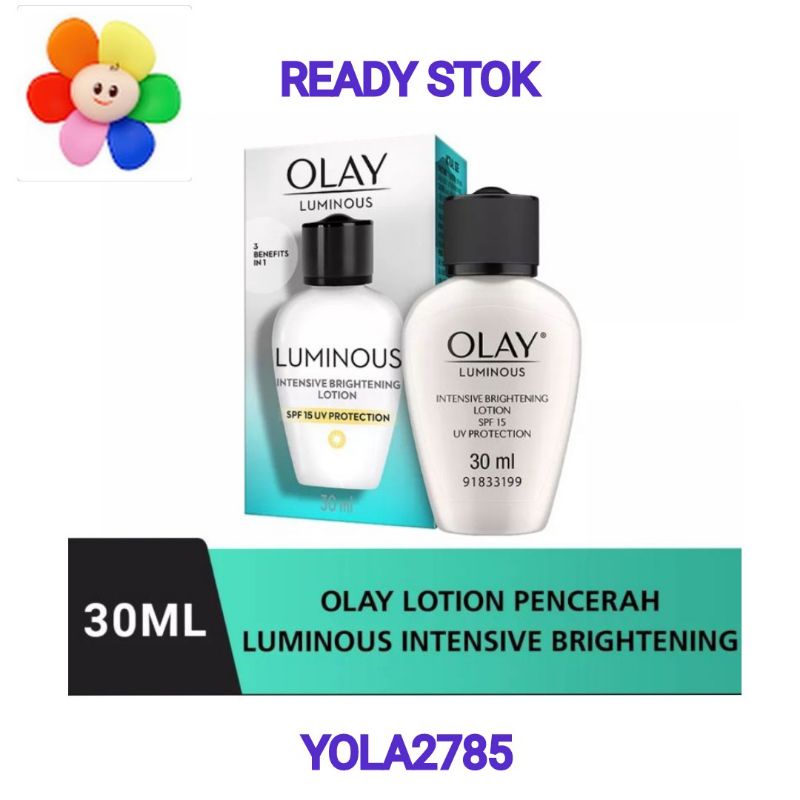 Jual Olay White Radiance Luminous Intensive Brightening Lotion SPF 15