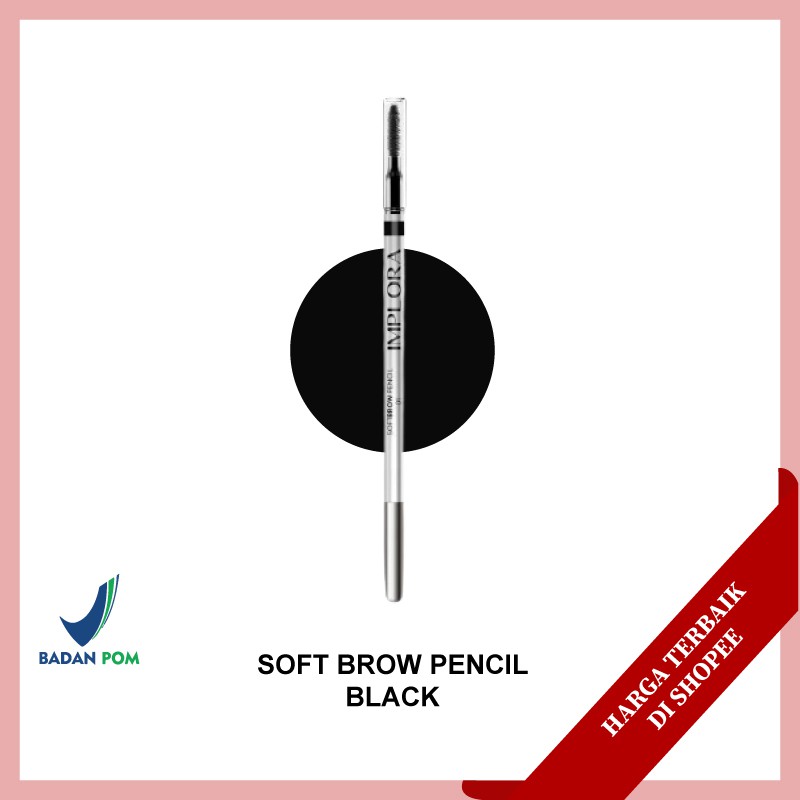 Jual Implora Eye Brow Pencil In Soft Brow Pensil Serutan