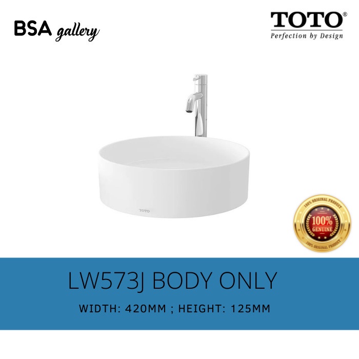 Jual WASTAFEL MEJA TOTO LW573J BODY ONLY WASTAFEL TOTO LW 573 J ORI