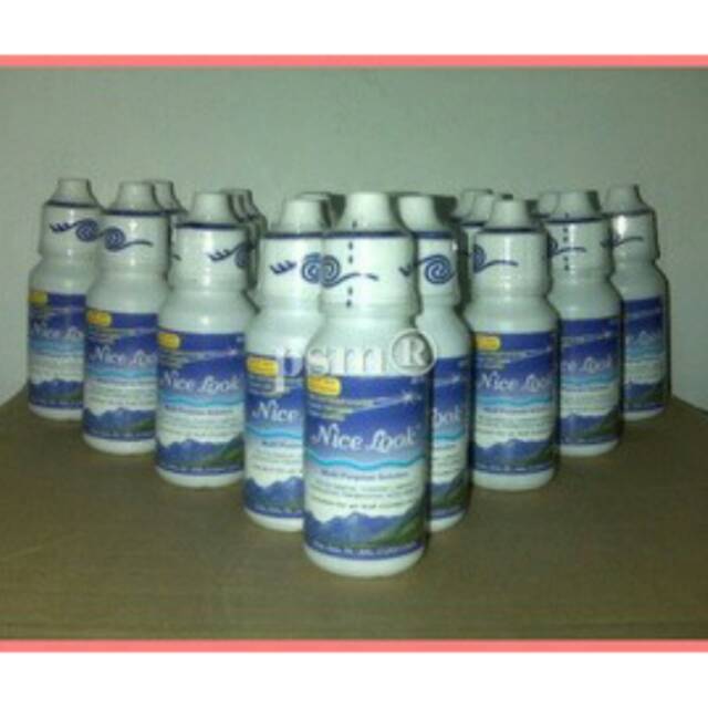 Jual Sepuluh Botol Cairan Softlens Nicelook Aquas Ml Shopee