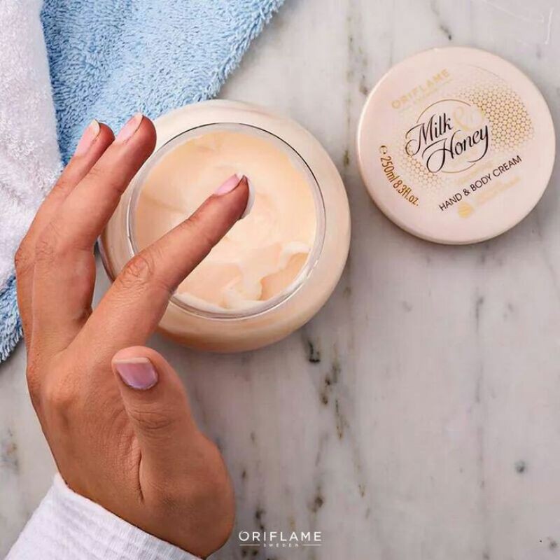 Jual Milk Honey Gold Nourishing Hand Body Cream Shopee Indonesia