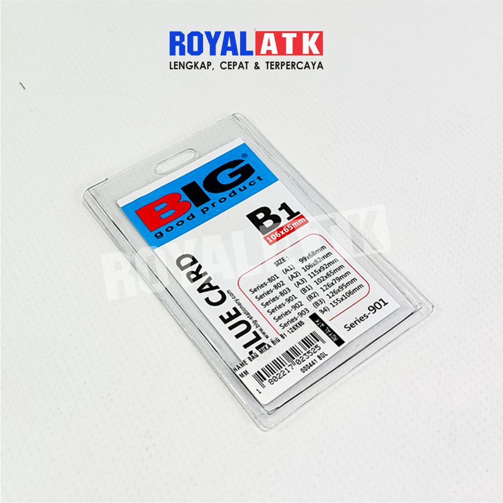 Jual Plastik Mika Id Card Big Name Tag Glue Card Keplek Mika Id