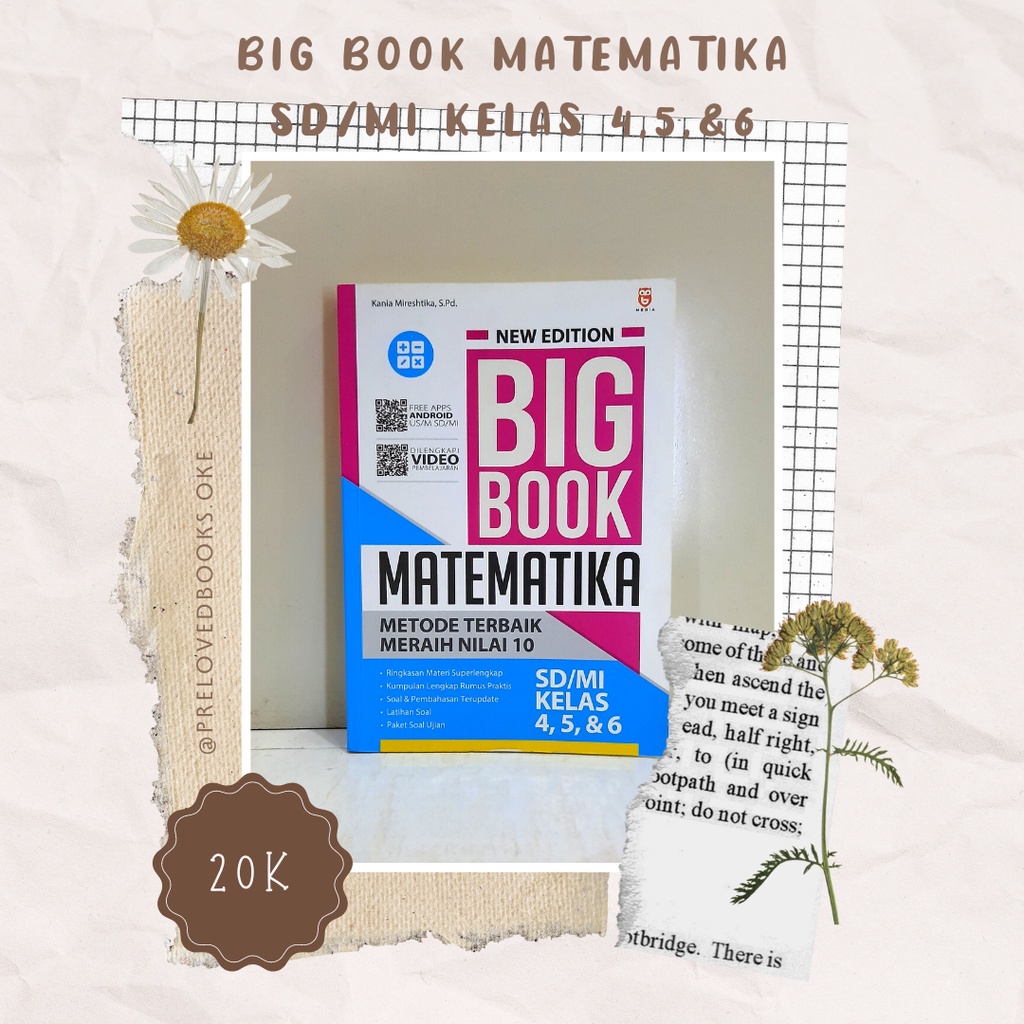 Jual Buku Pendidikan Big Book Matematika Sd Mi Kelas Dan