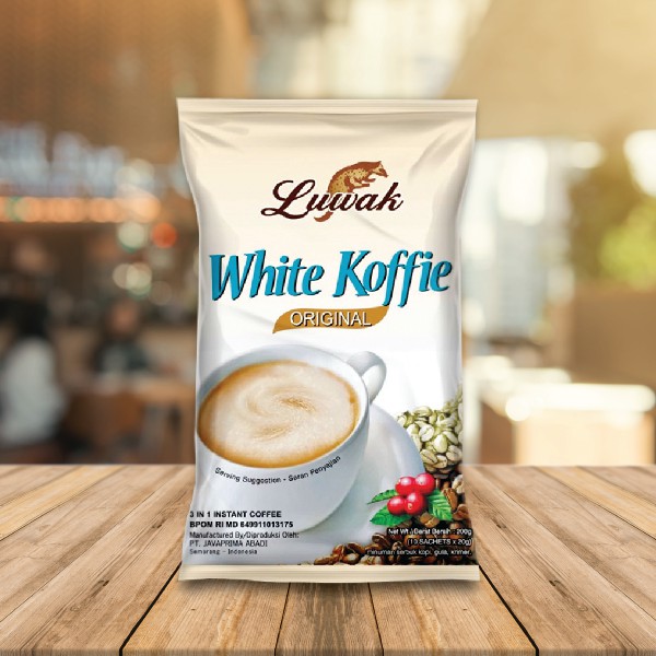 Jual Luwak White Koffie Premium Low Acid In Isi Shopee Indonesia