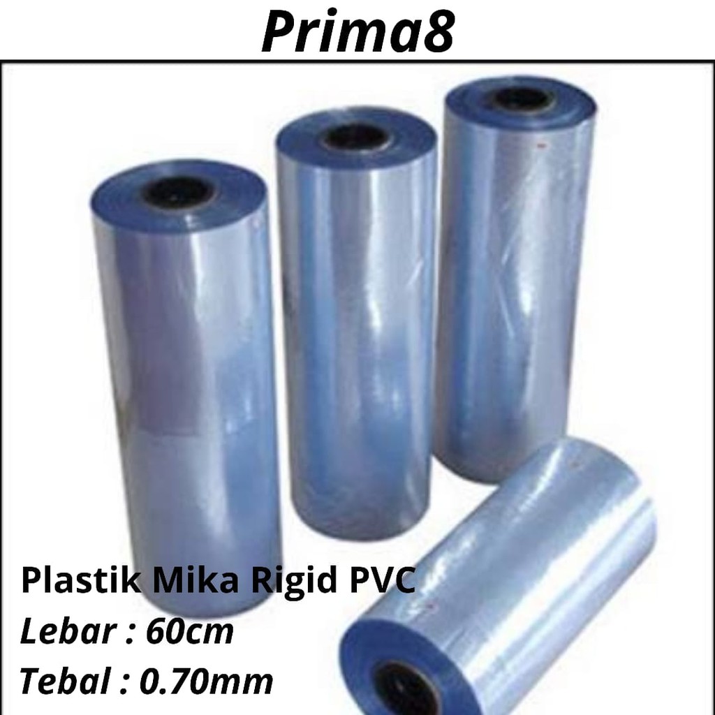 Jual Plastik Mika Rigid Kaku PVC Clear Bening Tebal 0 70 0 70mm Lebar