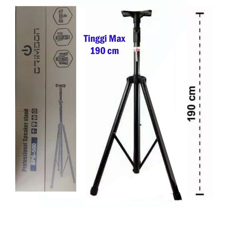 Jual Stand Tiang Speaker Aktif Pasif 15 Inc 12 10 8 Inch Tripod