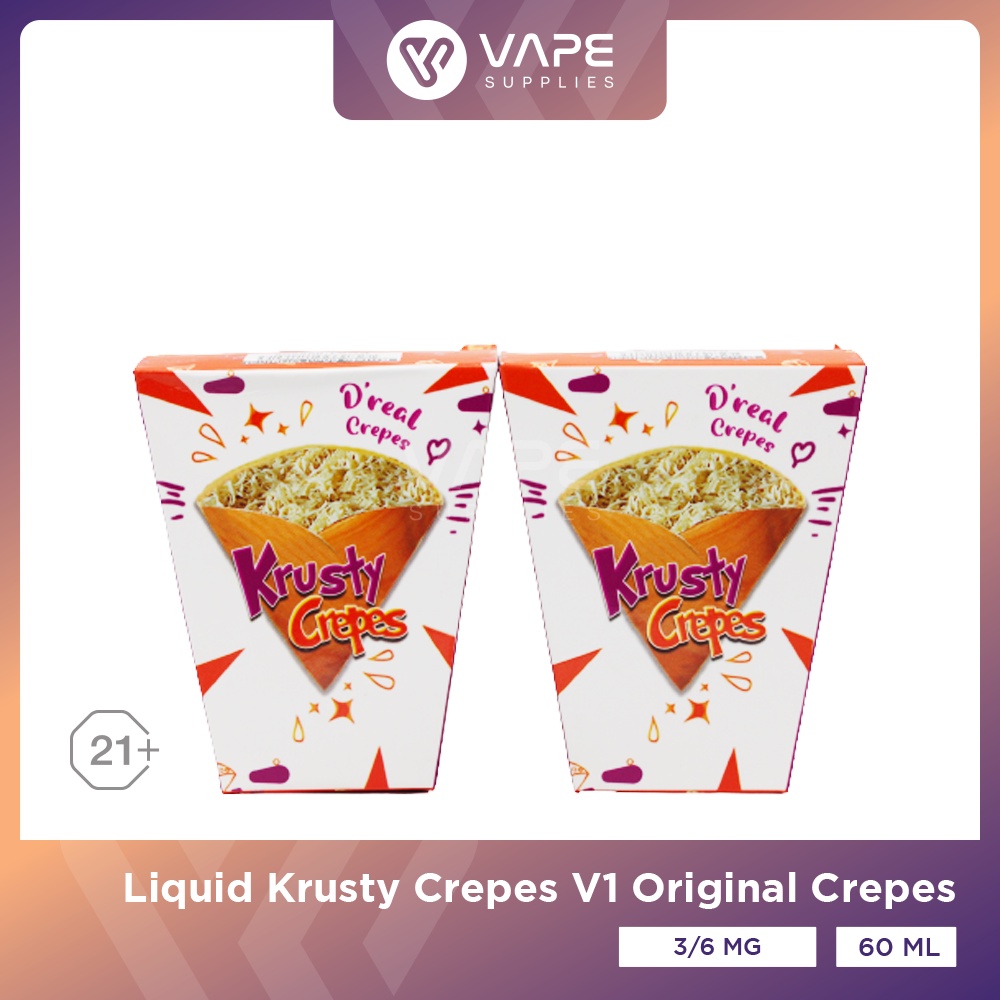 Jual Liquid Krusty Crepes V1 Original Crepes 60ML By Java Juice