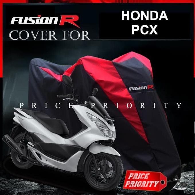 Jual Cover Motor Sarung Motor Warna Honda PCX Waterproof Merk FUSION