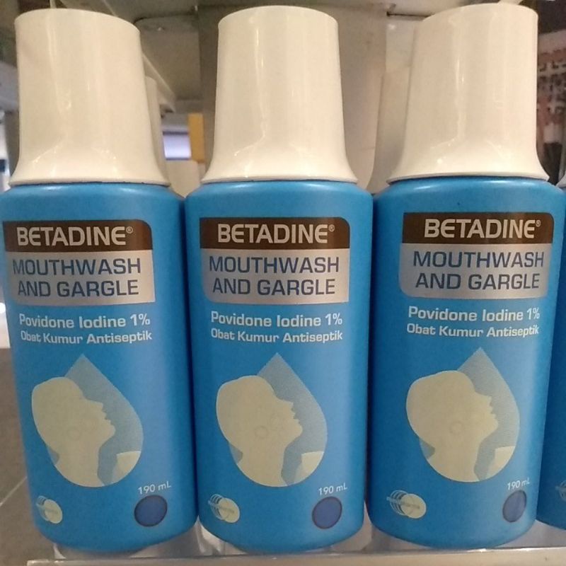 Jual Betadine Mouthwash And Gargle Shopee Indonesia