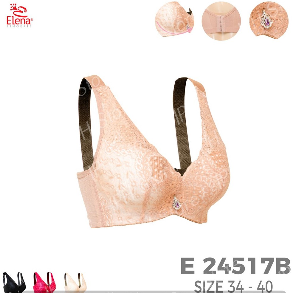 Jual Bra Bh Penekan Lemak Elena B Busa Tebal Pakai Kawat Kait