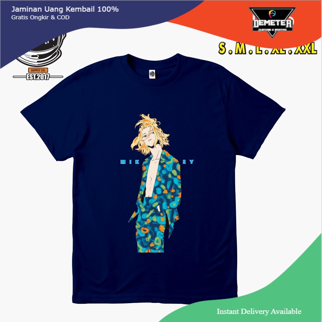 Jual Kaos Baju Anime Tokyo Revengers Manjiro Sano Mikey V Kaos Anime