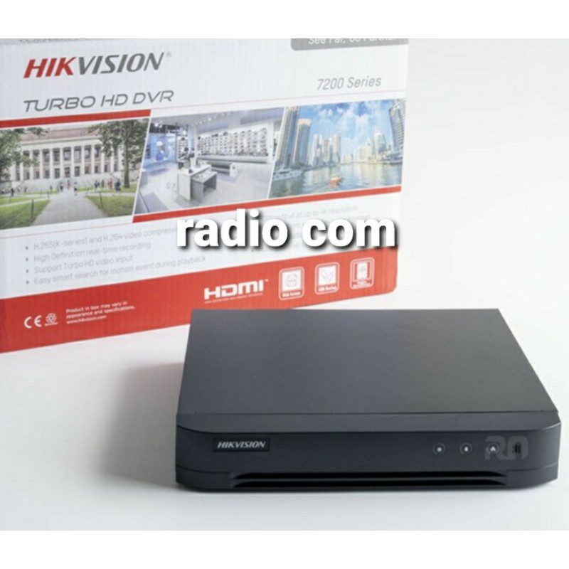 Jual Dvr Hikvision 16 Channel Ds 7216hghi K1 E Shopee Indonesia