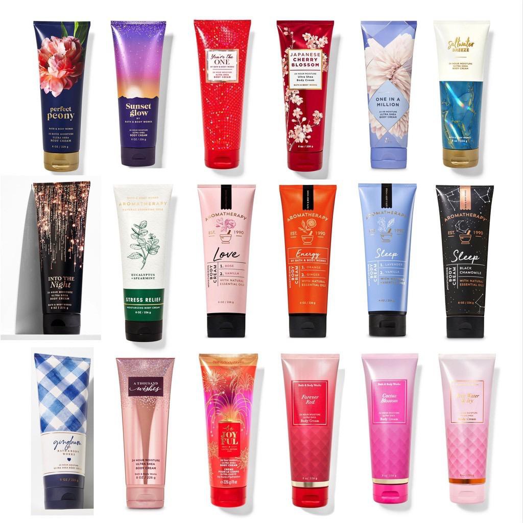 Jual Bbw Body Cream Bath And Body Works Body Cream Gr Full Size