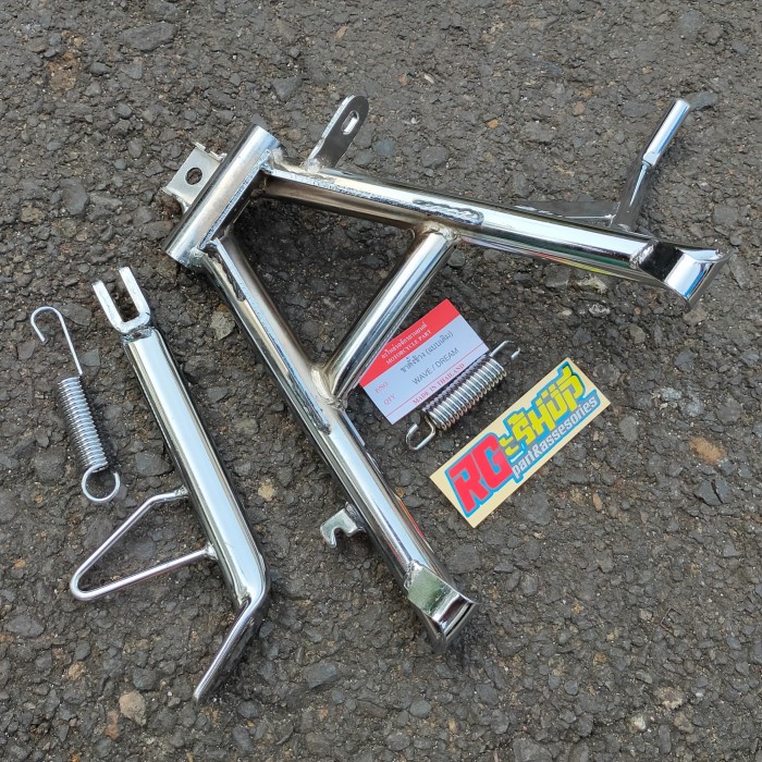 Jual Standar Set Chrome Wave Supra Kharisma Nth Thailand Fd