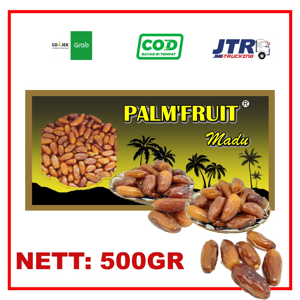 Jual Kurma Palm Fruit Madu Gr Kurma Tunisia Madu Kemasan Dus