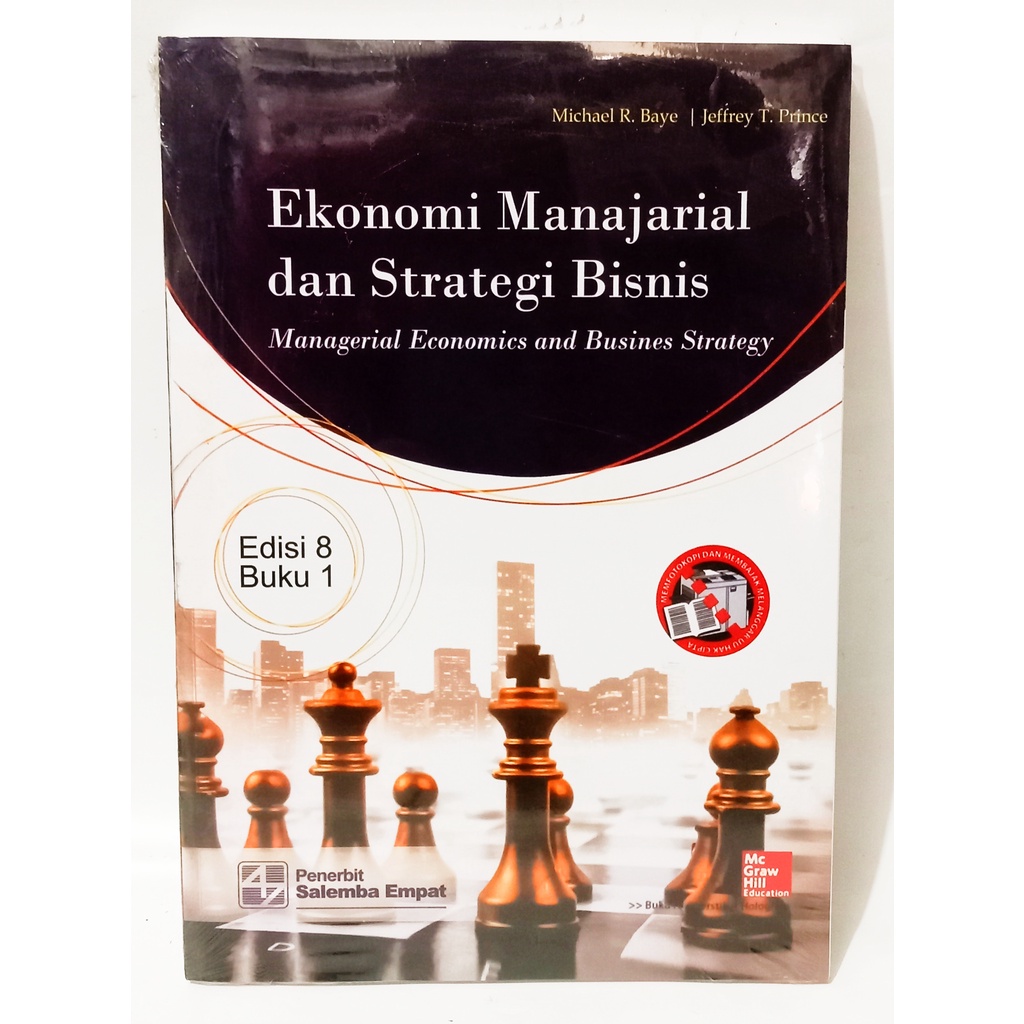 Jual Ekonomi Manajarial Dan Strategi Bisnis Edisi Buku Shopee