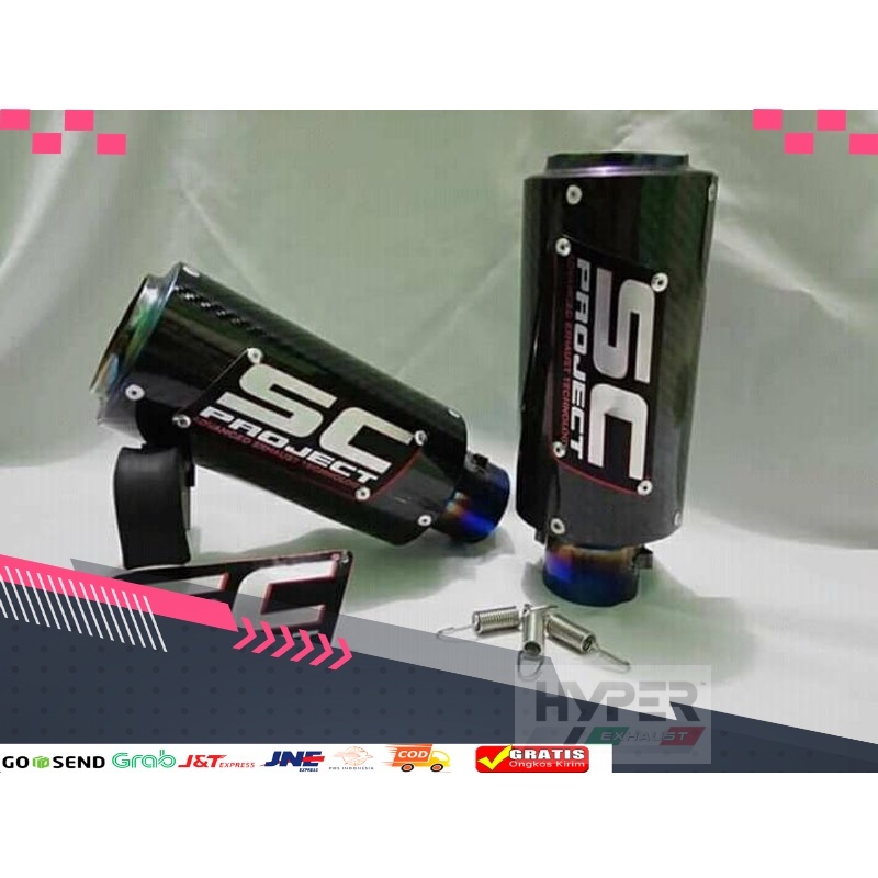 Jual Silencer Sc Project Carbon Silincer Sc Project Carbon Slencer