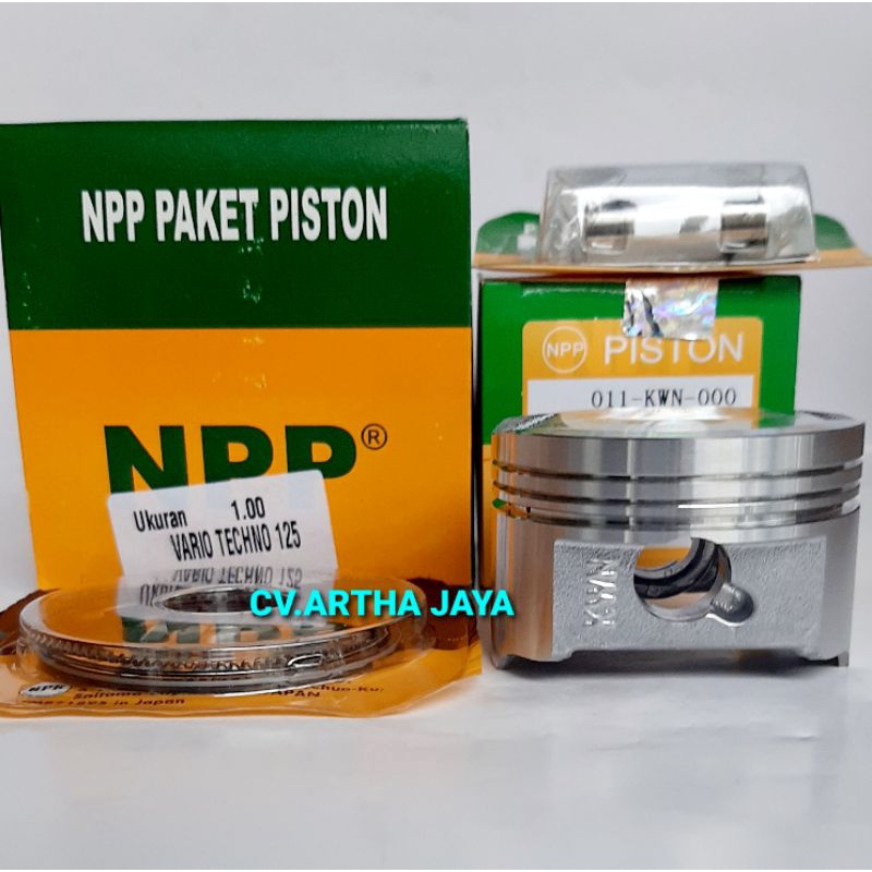 Jual Piston Kit Npp Honda Vario Vario Techno Fi Kwn Kzr New