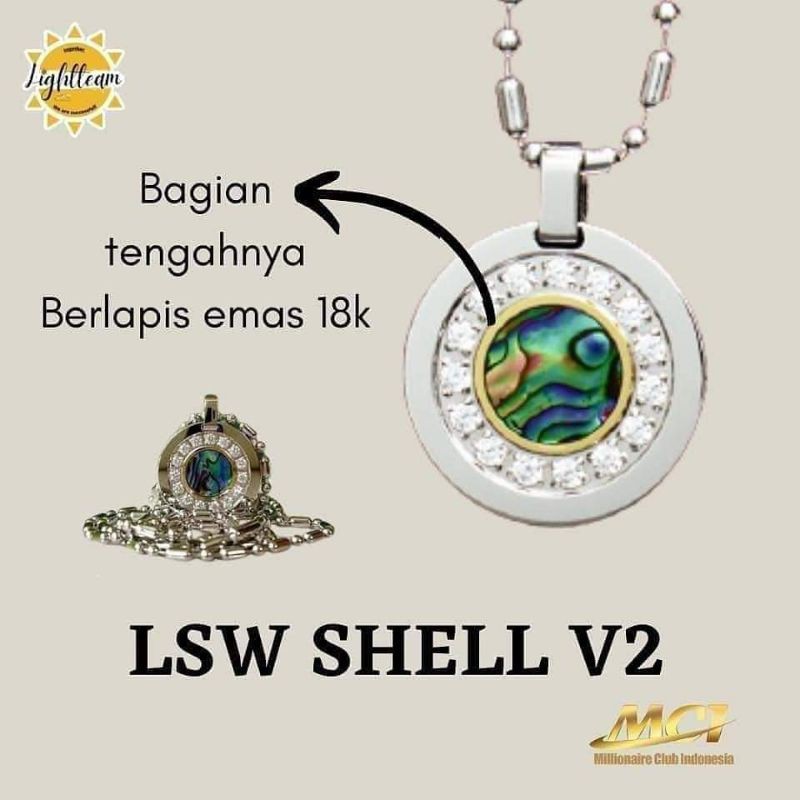 Jual LSW Shell V2 MCI Original Kalung Kesehatan Shopee Indonesia