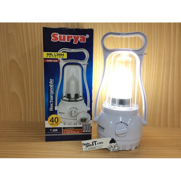 Jual Lampu Senter Led Surya Shl L Frosted Emergency Lamp Darurat