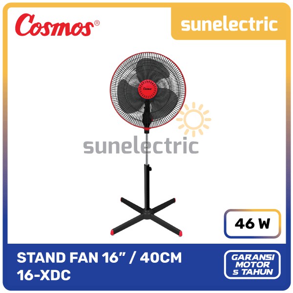 Jual Cosmos 16 XDC Kipas Angin Stand Berdiri Kaki Silang 16 Inch 40