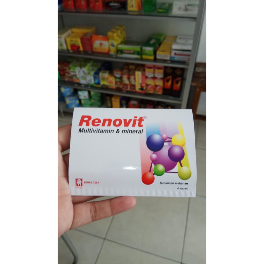 Jual Renovit Strip 4 Tablet Shopee Indonesia