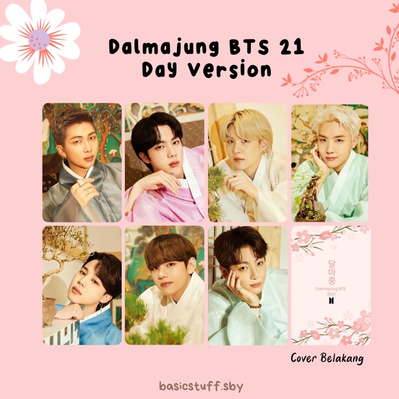 Jual Photocard Dalmajung Bts Unofficial Shopee Indonesia