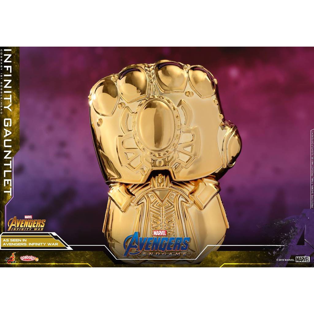 Jual Hot Toys CosBaby Infinity Gauntlet Metallic Gold Version Shopee