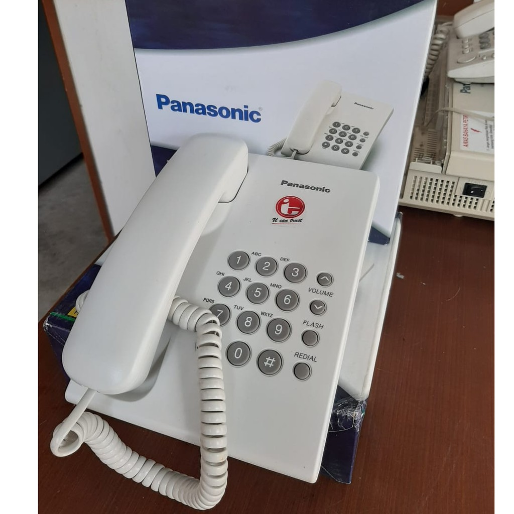 Jual Telepon Panasonic Kx Ts Rumah Atau Kantor Shopee Indonesia