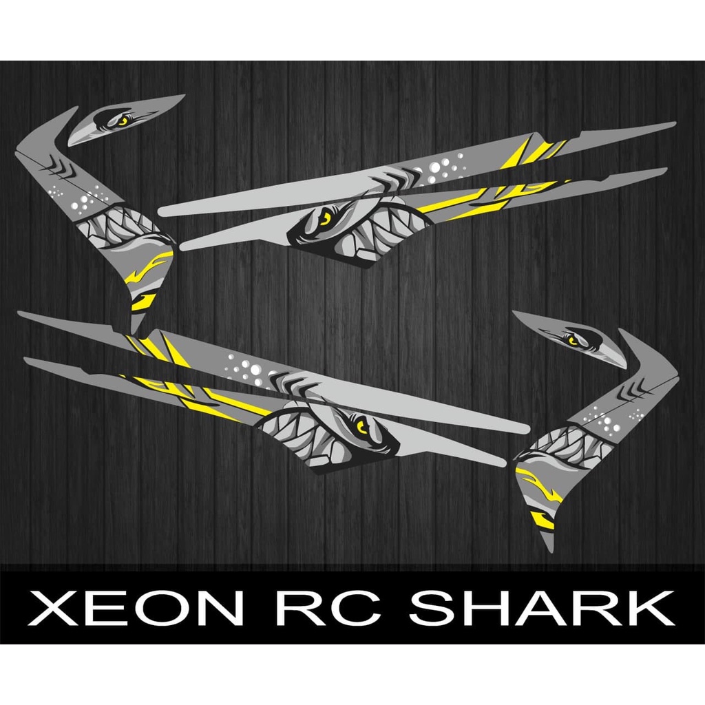 Jual Stiker Striping Motor Xeon Rc Motif Shark Shopee Indonesia