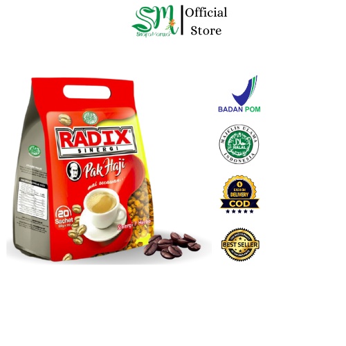 Jual Kopi Black Radix Radix Pak Haji Original Kopi Herbal Sachet