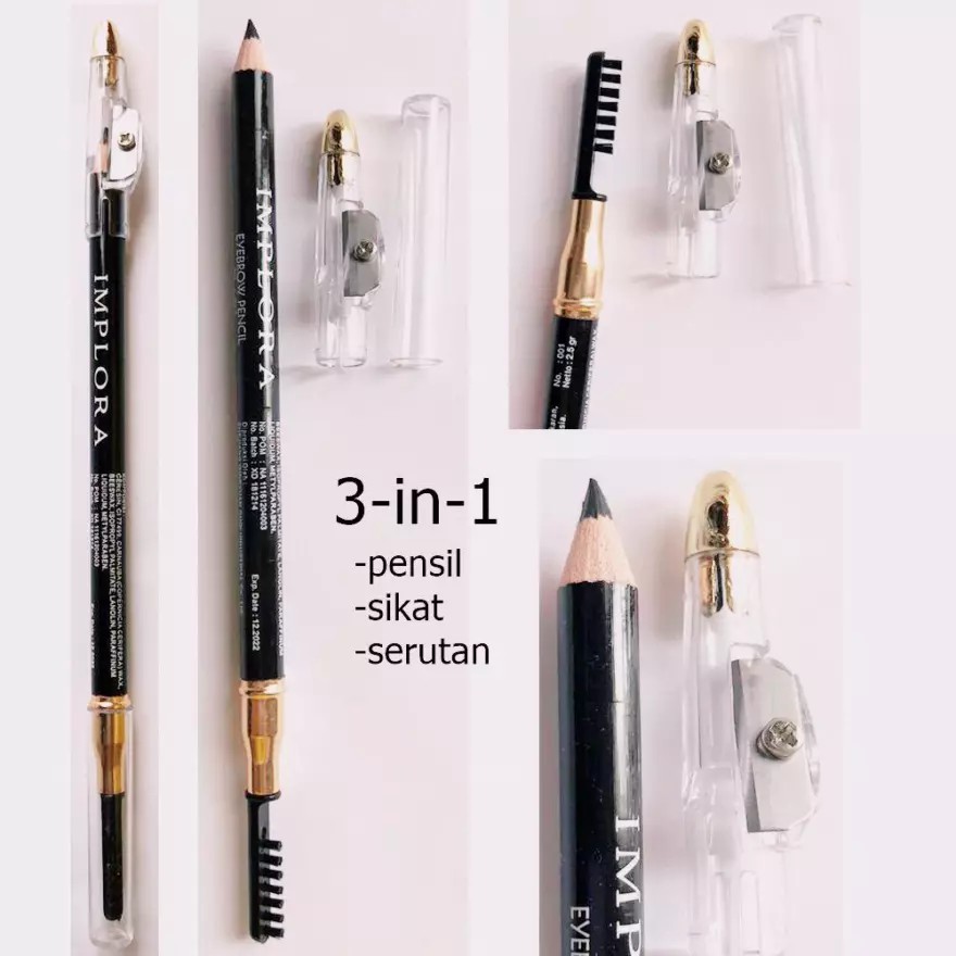 Jual Implora Eyebrow Pencil Pensil Alis In Pensil Serutan