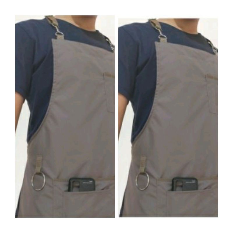 Jual Celemek Masak Appron Barista Appron Kanvas Apron Waterproof Apron